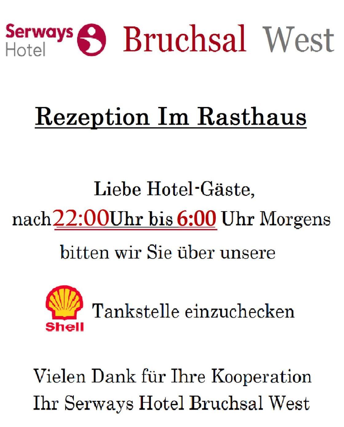 Serways Hotel Bruchsal West Forst  Extérieur photo